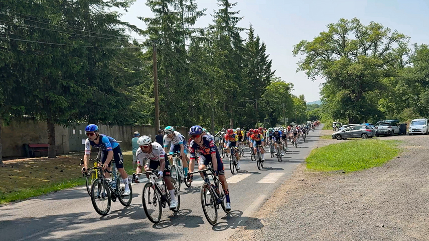 Critérium du Dauphiné 2025 à Saint-Saturnin