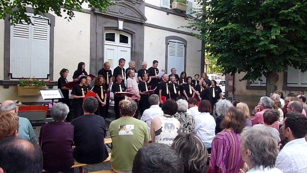 Fête de la Musique : Chorale Les Cravates en Bois 2012